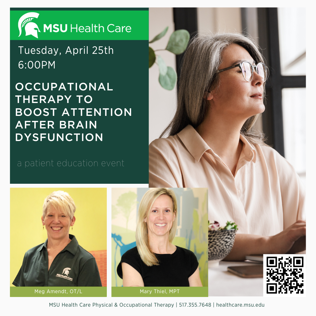 Occupational Therapy to Boost Attention After Brain Dysfunction